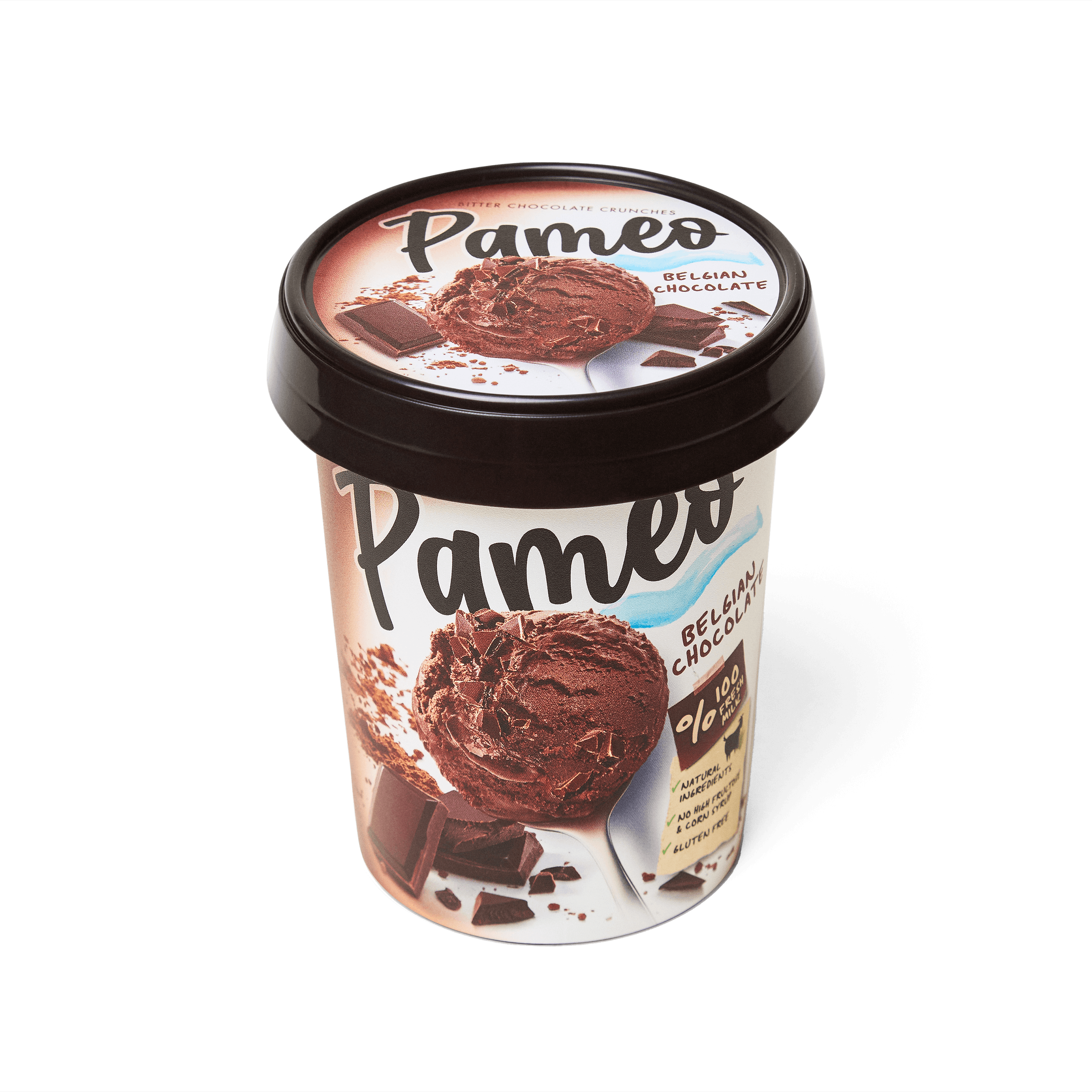 Pameo Belçika Çikolatalı 500ML Dondurma